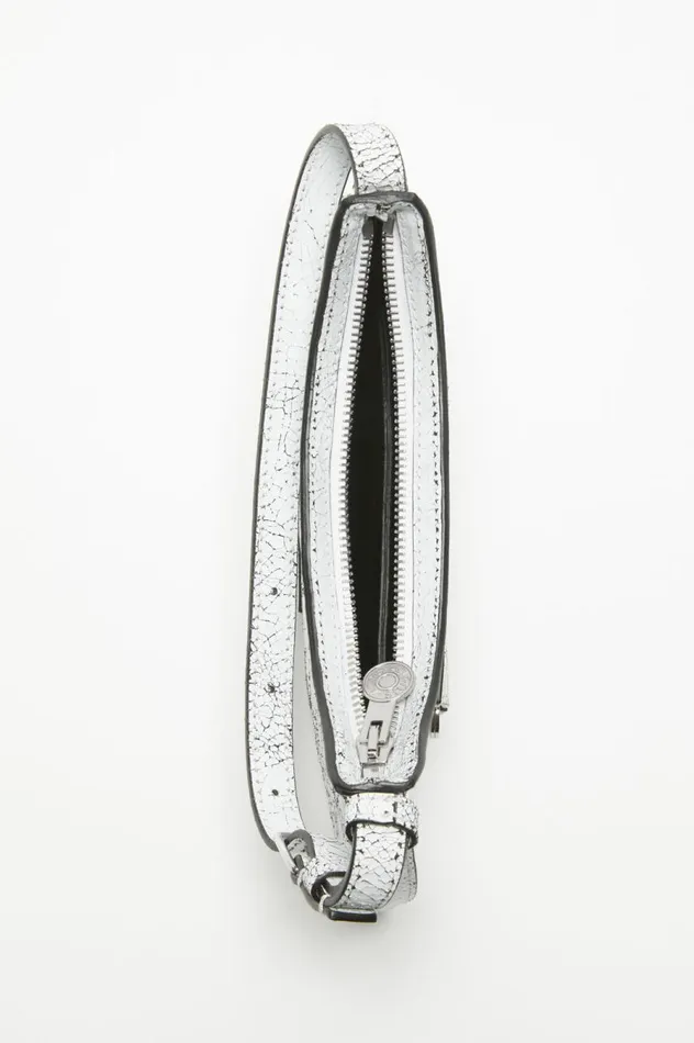 Acne Studios Platt Micro Shoulder Bag White Women Bags
