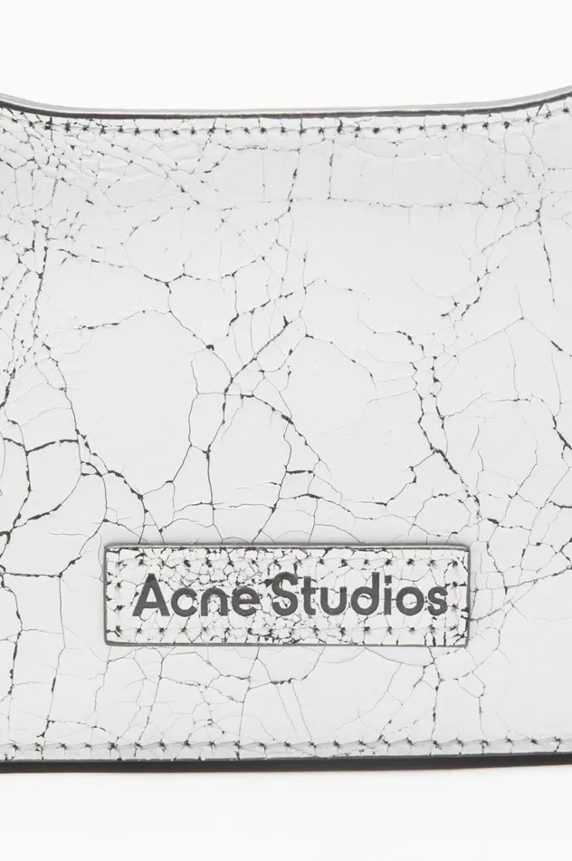 Acne Studios Platt Micro Shoulder Bag White Women Bags