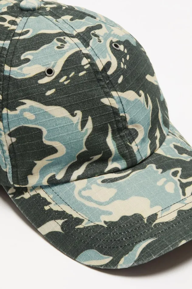 Acne Studios Printed Cap Blackblue Women Hats