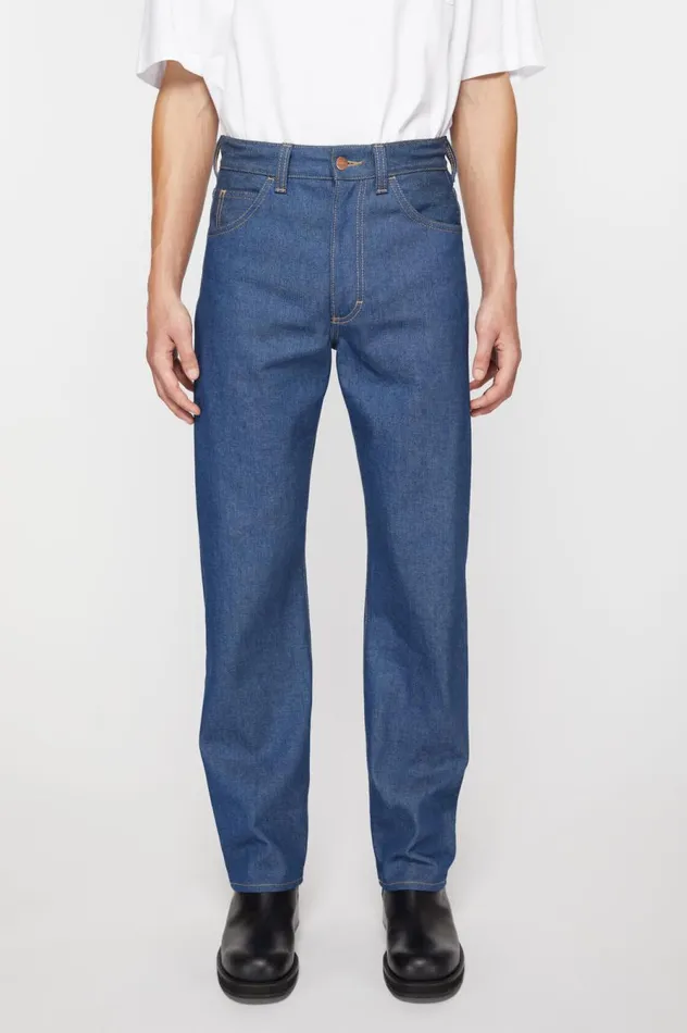 Acne Studios Regular Fit Jeans 8211 1950 Pale Indigo Men Jeans