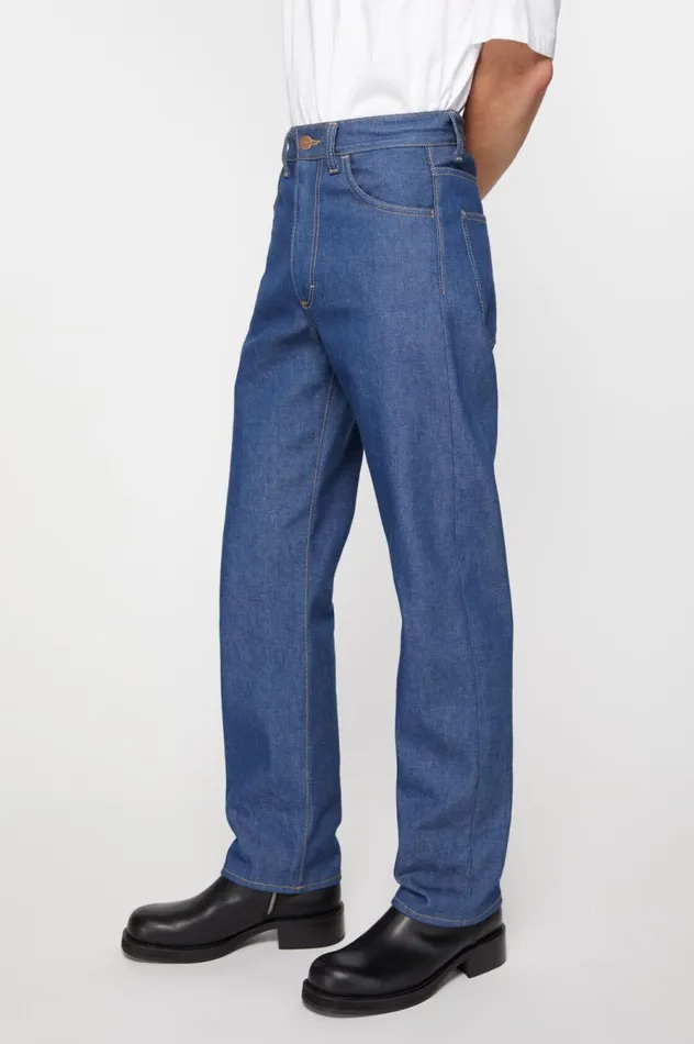 Acne Studios Regular Fit Jeans 8211 1950 Pale Indigo Men Jeans