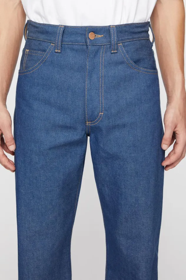 Acne Studios Regular Fit Jeans 8211 1950 Pale Indigo Men Jeans