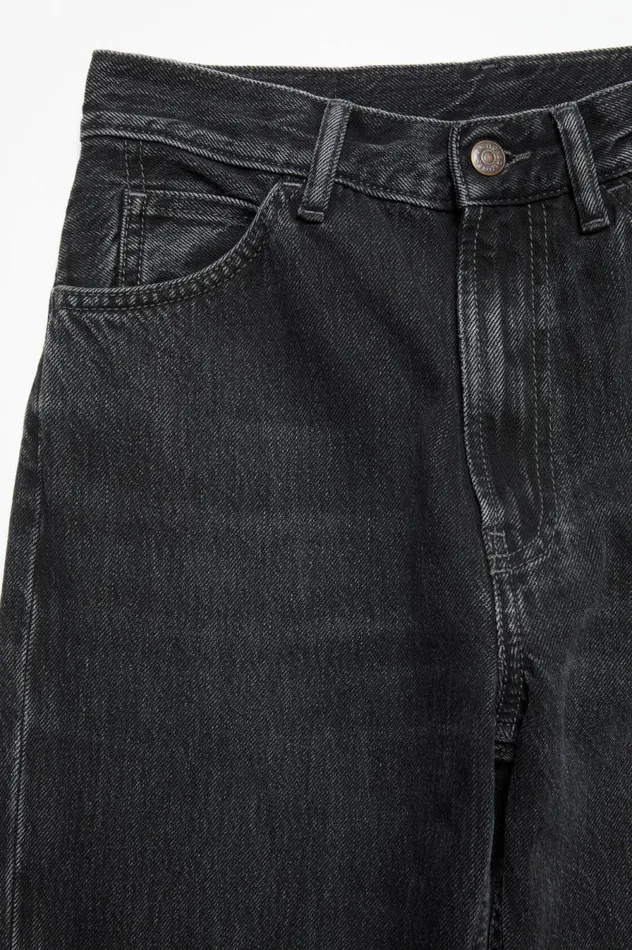 Acne Studios Regular Fit Jeans 8211 1977 Black Women Jeans