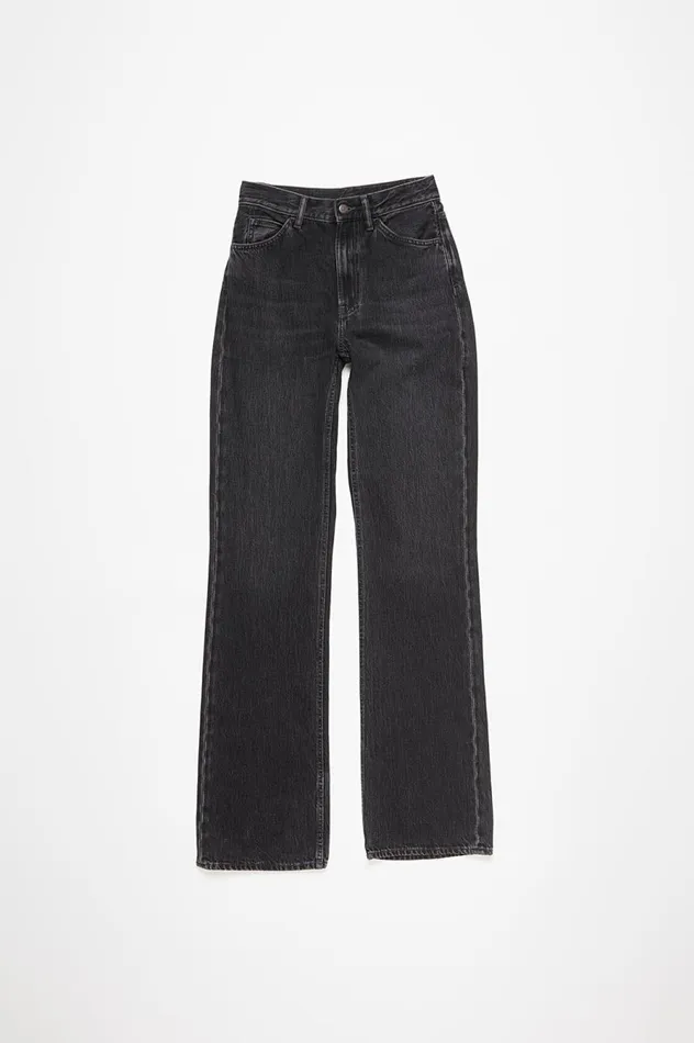 Acne Studios Regular Fit Jeans 8211 1977 Black Women Jeans