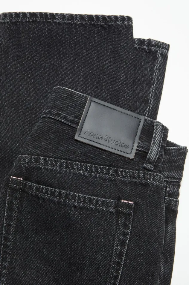 Acne Studios Relaxed Fit Jeans 8211 2022F Black Women Jeans