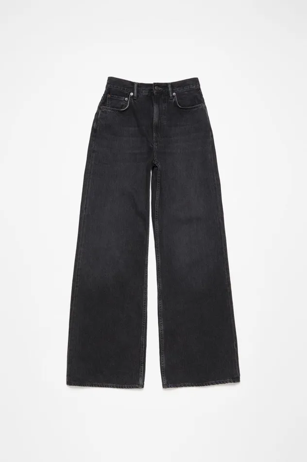 Acne Studios Relaxed Fit Jeans 8211 2022F Black Women Jeans