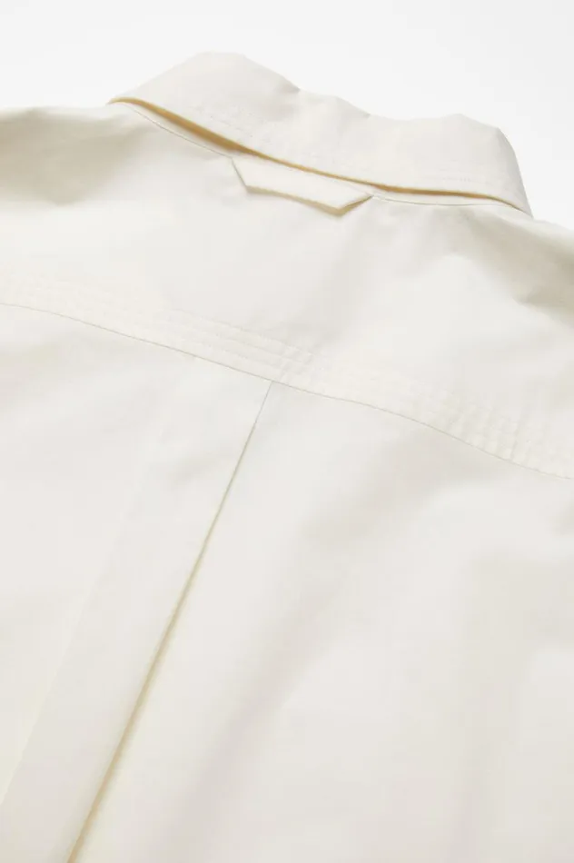 Acne Studios Short Sleeve Buttonup Shirt White Men Shirts