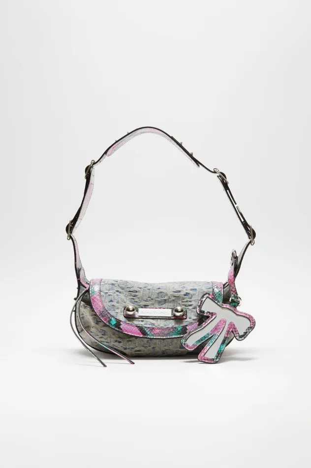 Acne Studios Shoulder Bag Light Bluepink Women Bags