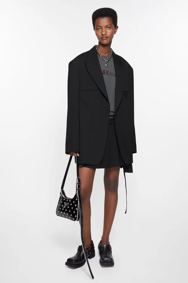 Acne Studios Singlebreasted Jacket Black Women Suit Jackets