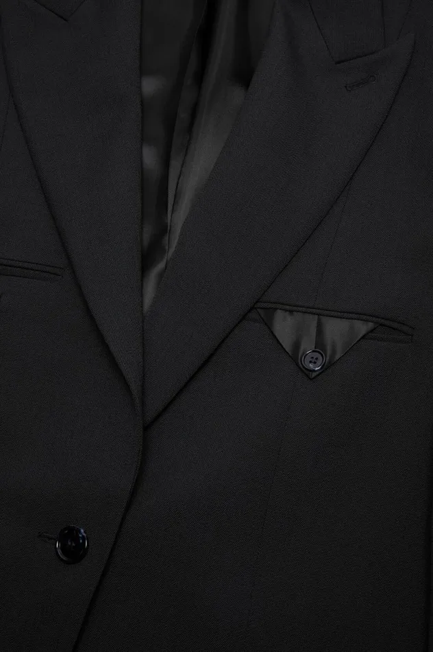 Acne Studios Singlebreasted Jacket Black Women Suit Jackets