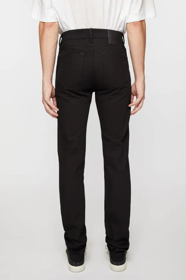 Acne Studios Skinny Fit Jeans 8211 North Stay Black Men Jeans