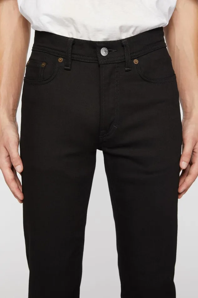 Acne Studios Skinny Fit Jeans 8211 North Stay Black Men Jeans