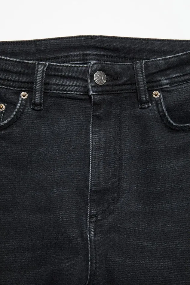 Acne Studios Skinny Fit Jeans 8211 Peg Used Black Women Jeans
