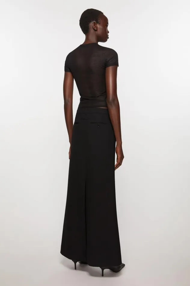 Acne Studios Tailored Skirt Black Women Skirts