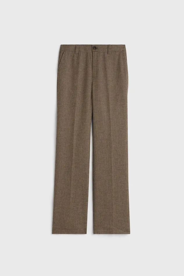 Aniara Hounds Pants Brown Beige Women Rodebjer Sets and Suits