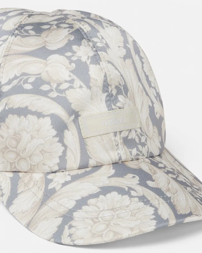 Bags and Accessories Kids Versace Barocco Baseball Cap Gray