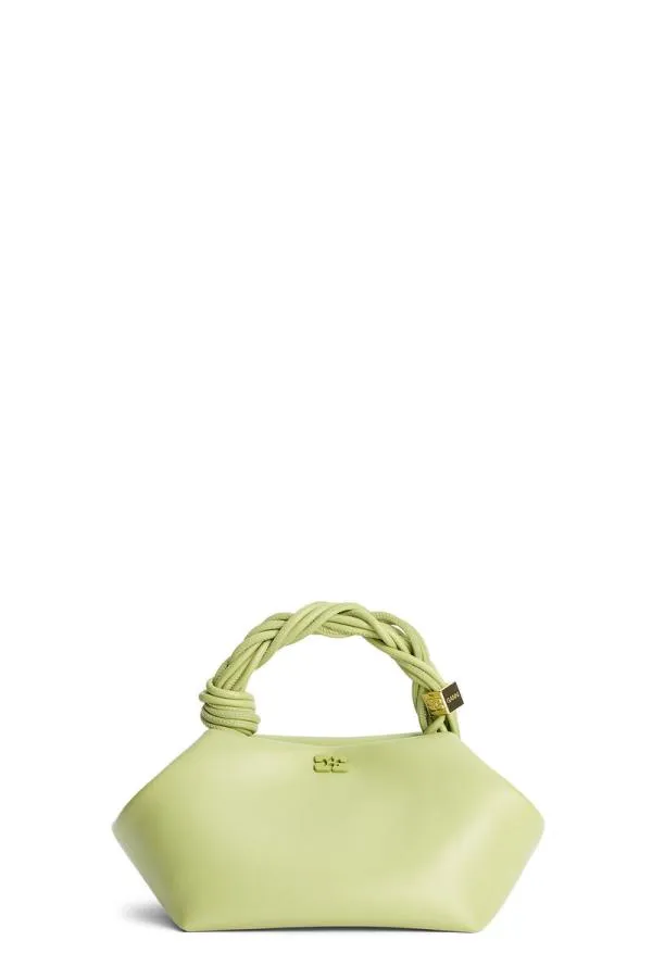 Bags GANNI Top Handle Light Khaki Small Bou Bag Mosstone