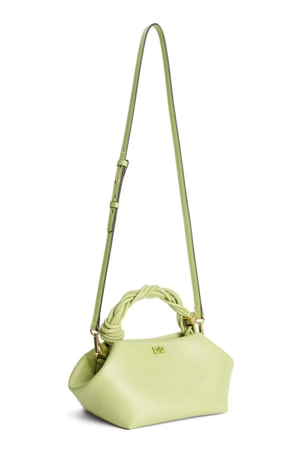 Bags GANNI Top Handle Light Khaki Small Bou Bag Mosstone