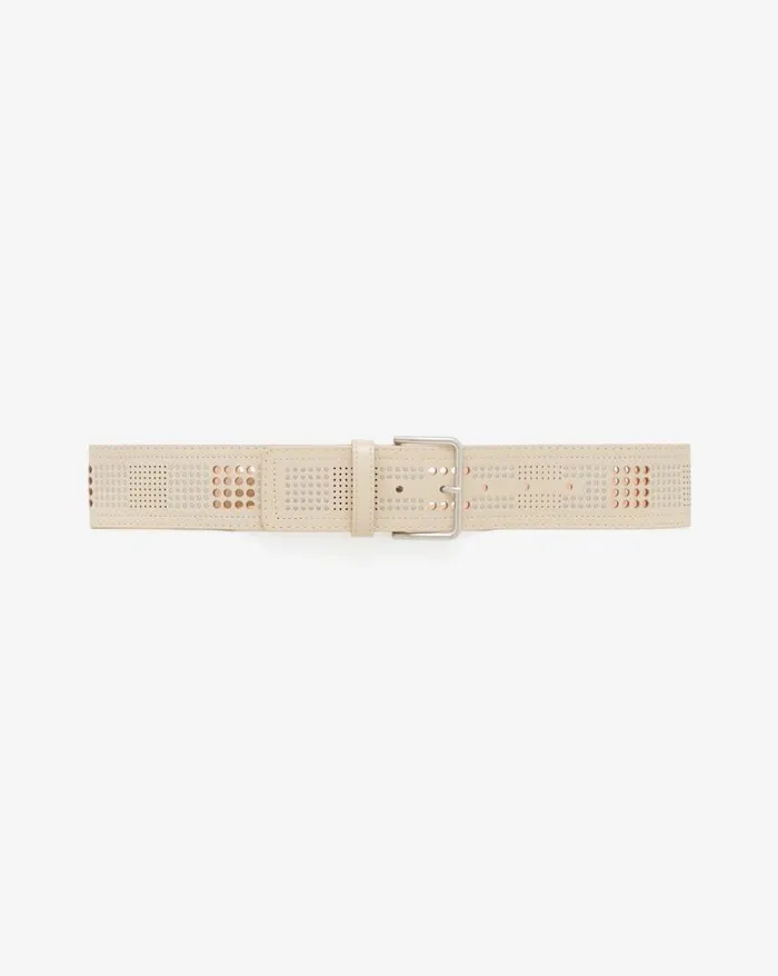 Belts Women IRO COSTA PERFORATED LEATHER BELT