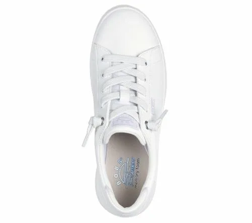 BOBS D039Vine Sky 8211 Main Step White Women SKECHERS SlipOn