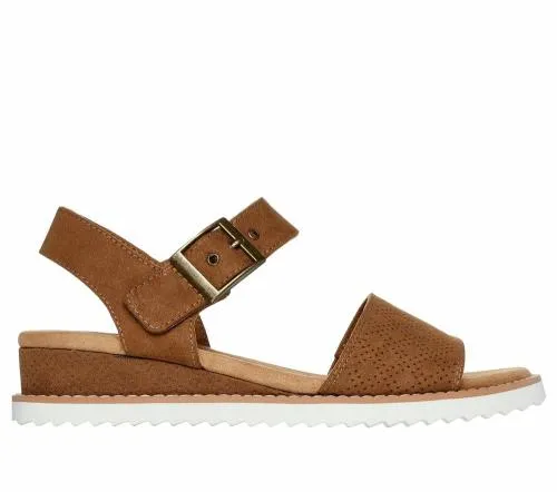 BOBS Desert Kiss 8211 Serendipitous Chestnut Women SKECHERS Sandals