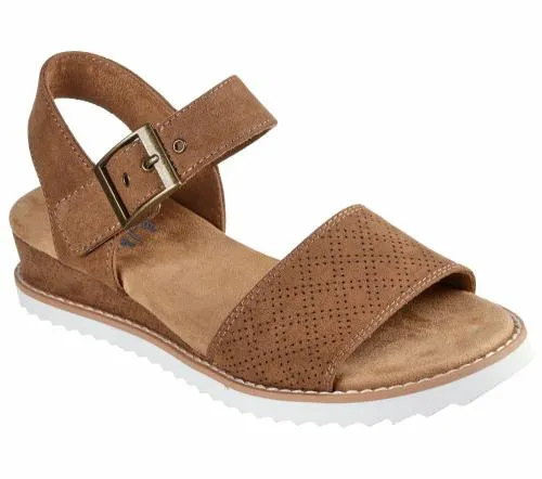 BOBS Desert Kiss 8211 Serendipitous Chestnut Women SKECHERS Sandals