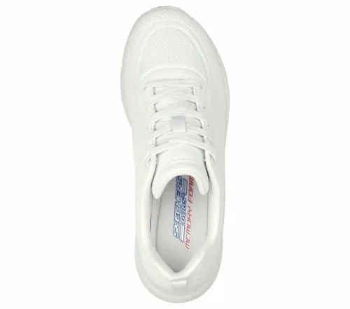BOBS Sport Buno 8211 How Sweet White Women SKECHERS Lace Up