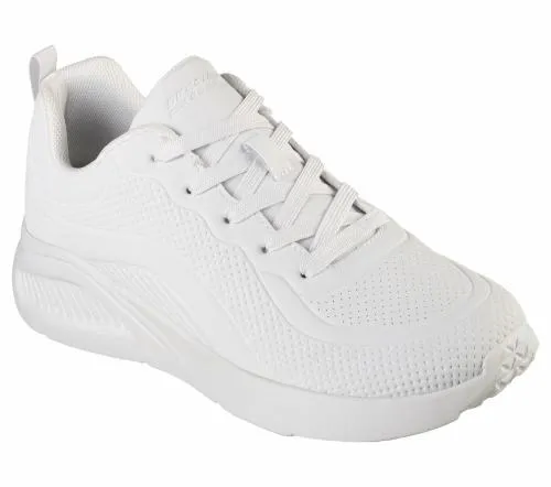 BOBS Sport Buno 8211 How Sweet White Women SKECHERS Lace Up