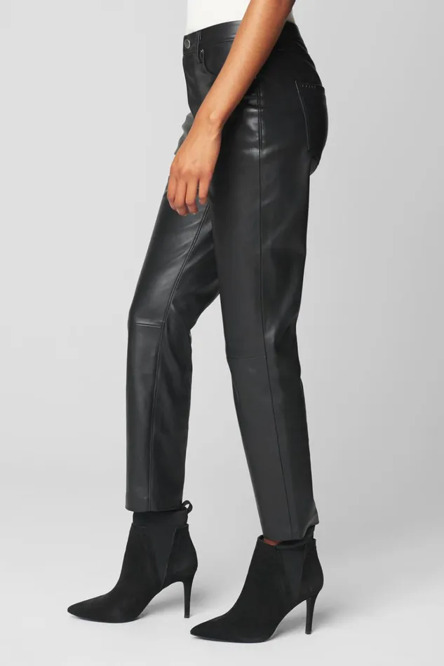 Boom Bap Vegan Leather Pant Women BLANK NYC Pants
