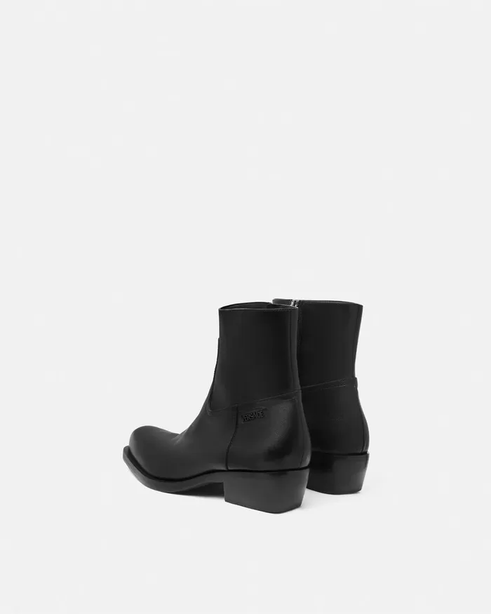Boots Men Versace Luciano Boots Black