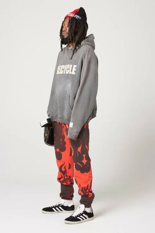Bottoms WomenMen Gallery Dept AK SWEATPANT Blackred