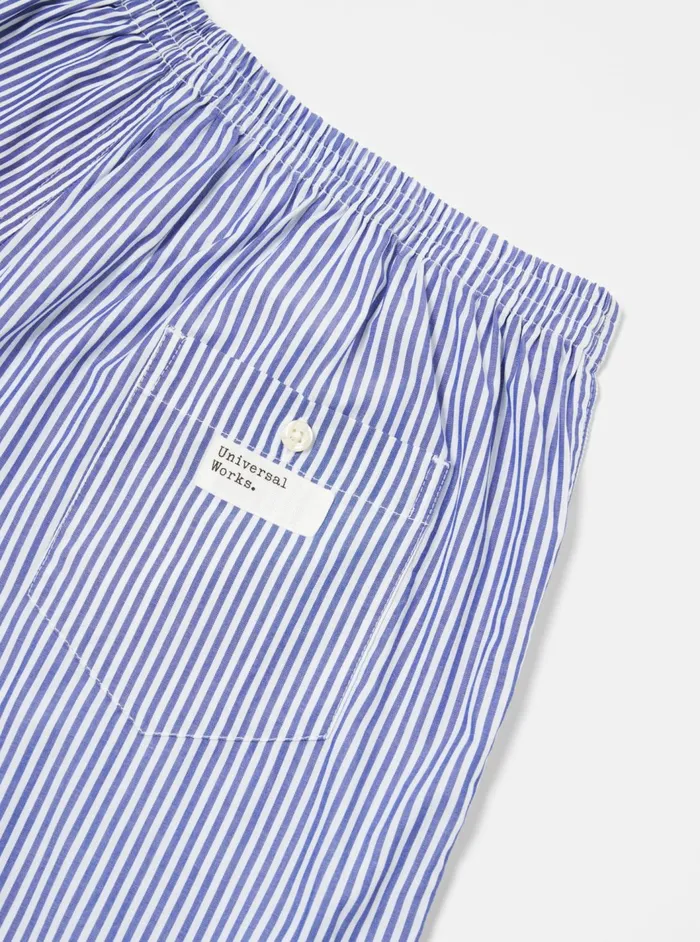 Boxer Short In Blue Classic Mix Men Universal Works Underwear