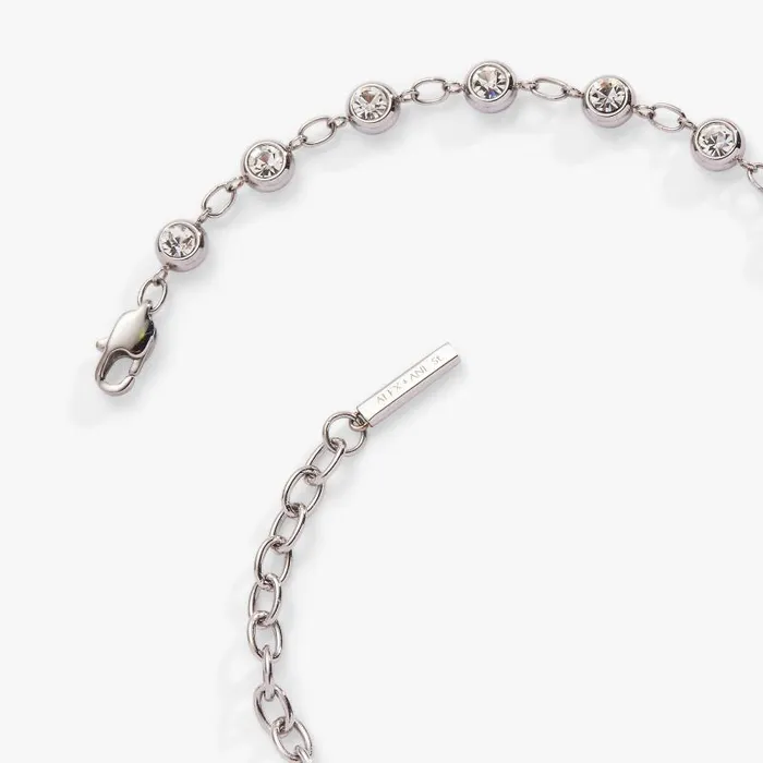 Bracelets Women Alex And Ani Crystal Pebble Chain Bracelet Stainless Steel Gold