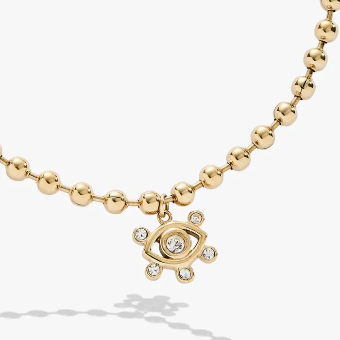Bracelets Women Alex And Ani Evil Eye Ball Chain Bracelet Stainless Steel Gold
