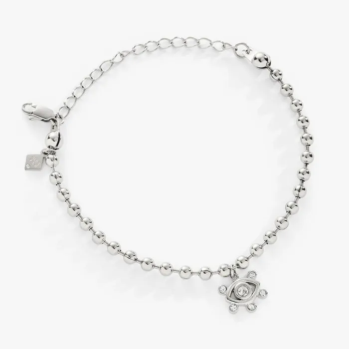 Bracelets Women Alex And Ani Evil Eye Ball Chain Bracelet Stainless Steel Gold