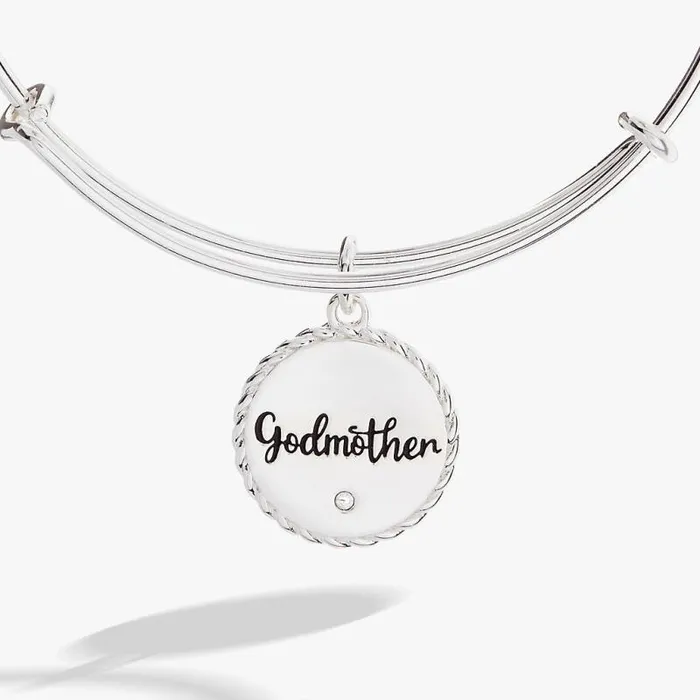 Bracelets Women Alex And Ani Godmother Charm Bangle Gold