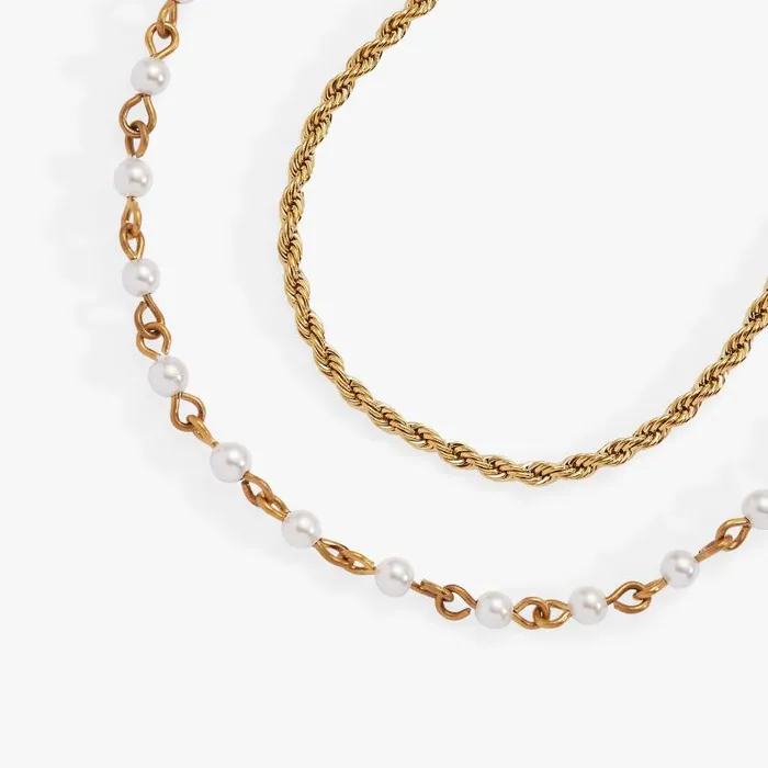 Bracelets Women Alex And Ani Mother Of Pearl Double Strand Bracelet Stainless Steel Gold