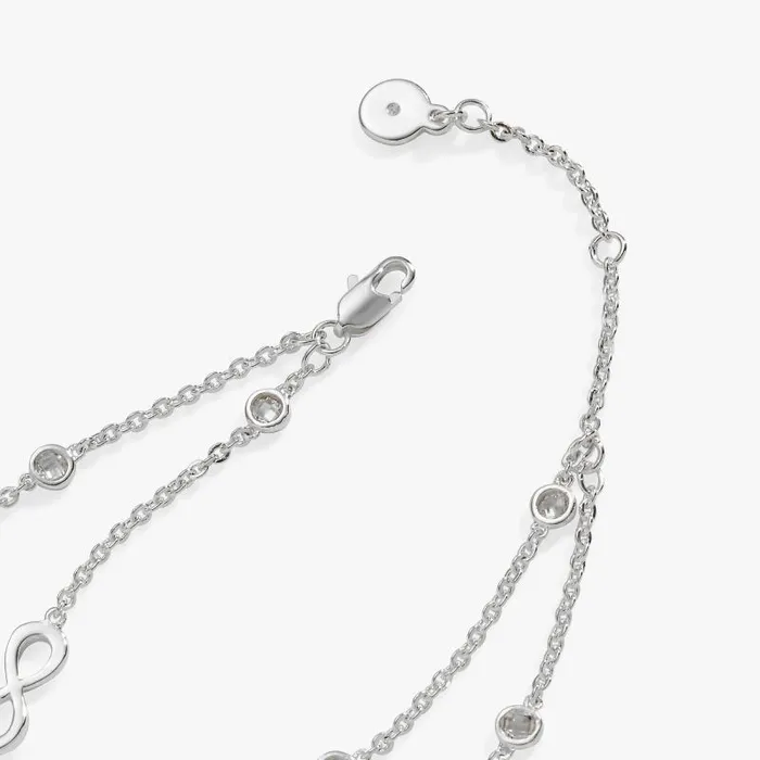 Bracelets Women Alex And Ani Sister039 Infinity Chain Bracelet Adjustable Silver