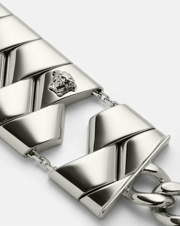 Bracelets WomenMen Versace Bind Bracelet Silver