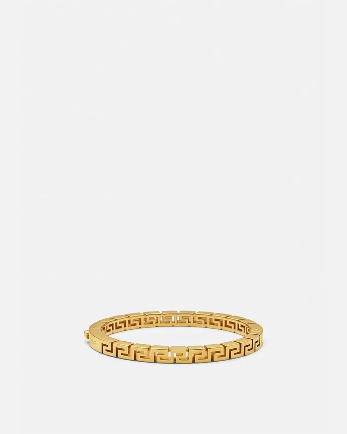 Bracelets Women Versace Greca Bangle Bracelet Gold
