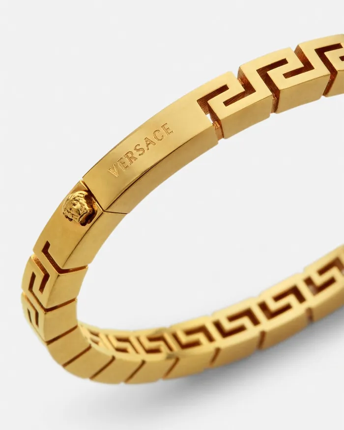 Bracelets Women Versace Greca Bangle Bracelet Gold