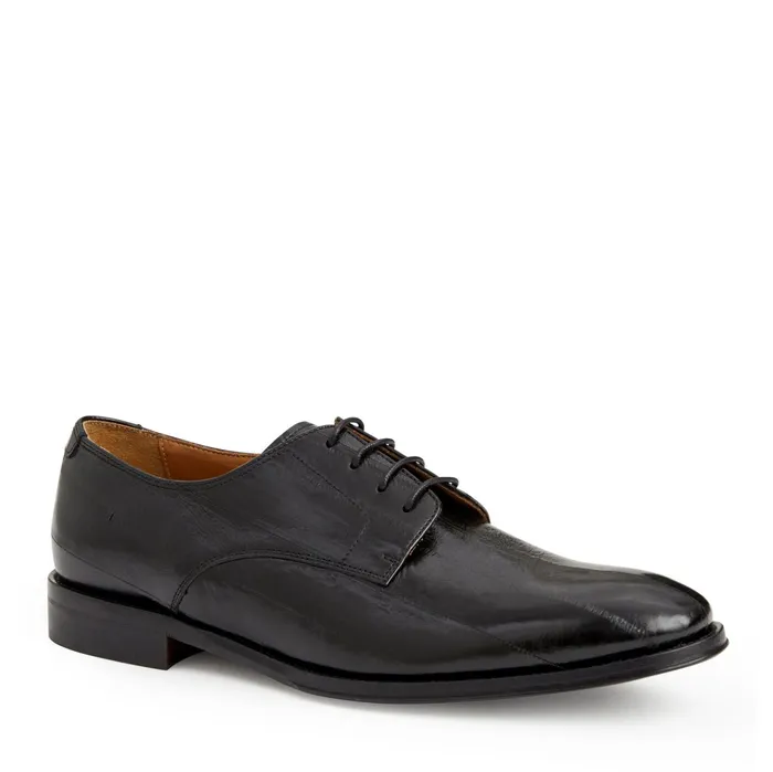 Bruno Magli Asti Traditional Dress DerbyBlack EEL Men Dress Shoes