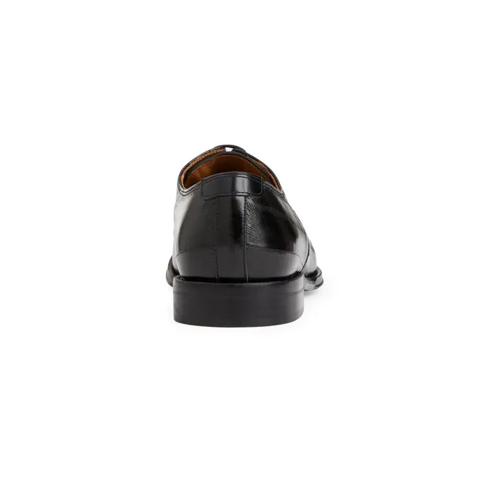 Bruno Magli Asti Traditional Dress DerbyBlack EEL Men Dress Shoes