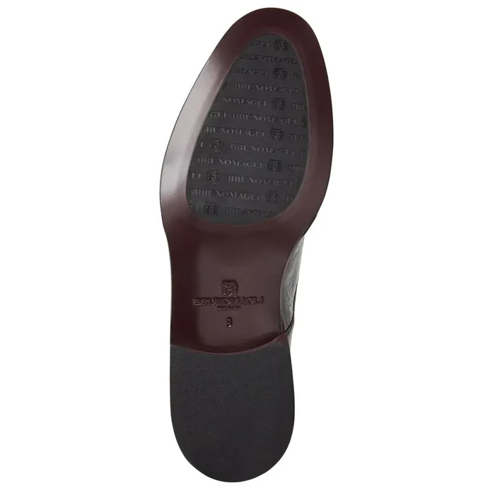 Bruno Magli Asti Traditional Dress DerbyBlack EEL Men Dress Shoes