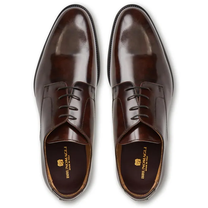 Bruno Magli Asti Traditional Dress DerbyBrown Men Dress Shoes