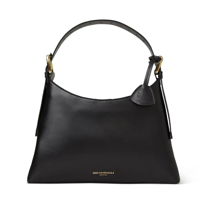 Bruno Magli Cora Mini Handbag Black Nappa Leather Women Handbags