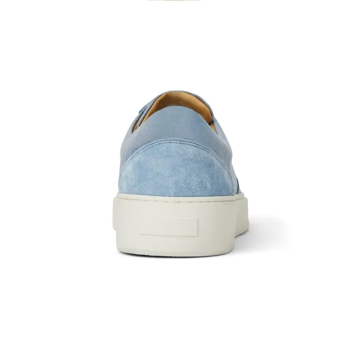 Bruno Magli Darian Sneaker Light Blue Canvas Men Sneakers