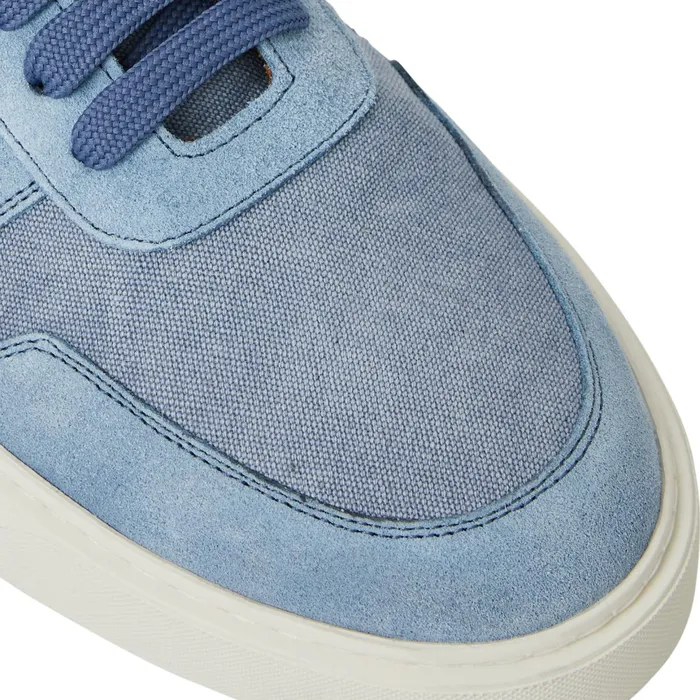 Bruno Magli Darian Sneaker Light Blue Canvas Men Sneakers