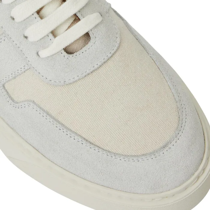 Bruno Magli Darian Sneaker Off White Canvas Men Casual Shoes