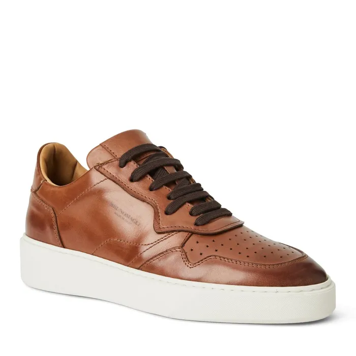 Bruno Magli Dezi Cup Sole SneakerCognac Men Sneakers